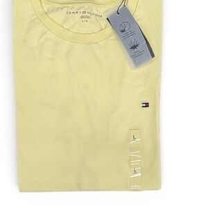 Tommy Hilfiger Men's Soft Yellow Tee
